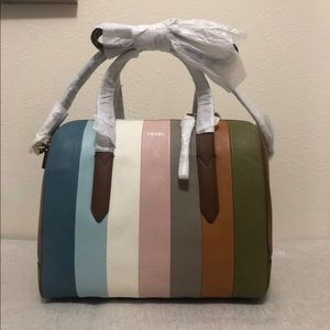 Fossil sydney satchel